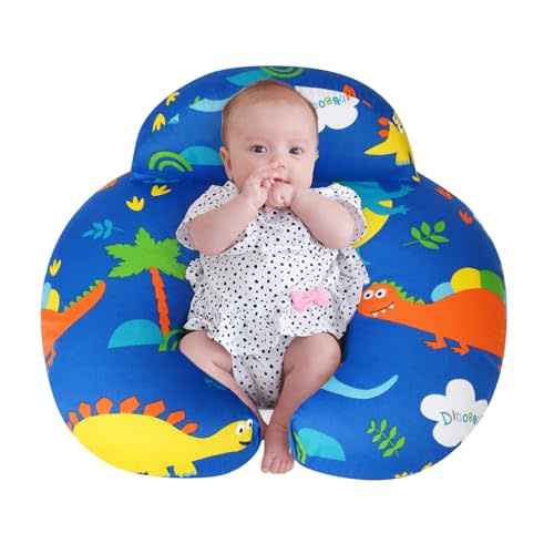 AMASKY Nursing Pillow for Breastfeeding, Breastfeeding Pillows for More Support for Mom and Baby, Machine Washable, Navy Blue, Pallet of Product