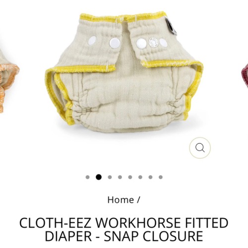 Cloth-eez Workhorse Fitted Diapers