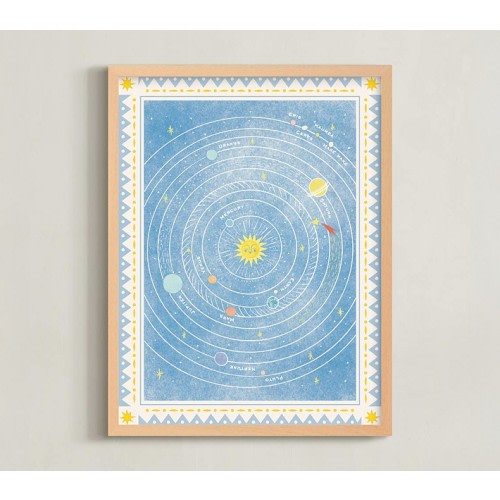 Minted® Vintage Solar Journey Wall Art by Sabrin Deirani