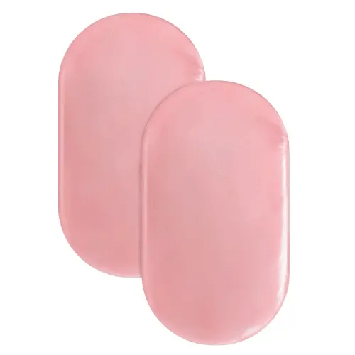 Satin Bassinet Sheets for Baby Girl 2 Pack Pink Bassinet Sheet for Baby Hair and Skin, Soft Silky Bassinet Sheet for Rectangle, Hourglass, Oval Cradle or Bassinet Pad＆Mattress, Pink