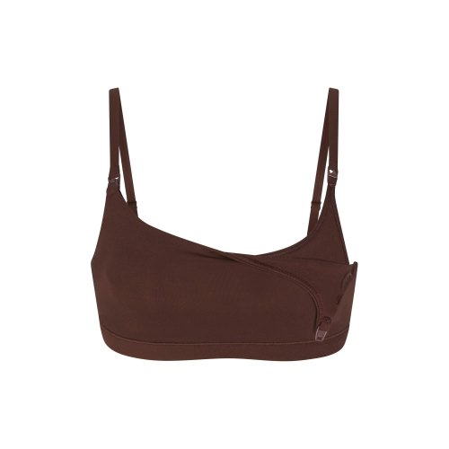 FITS EVERYBODY MATERNITY PUMPING SCOOP BRALETTE | COCOA | SKIMS