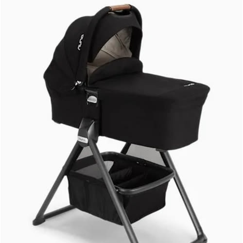 Nuna MIXX Bassinet + Stand in Caviar