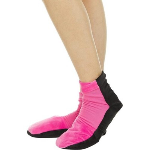 FOMI Hot Cold Therapy Gel Ice Socks | 2 Socks – Pink, Medium Size