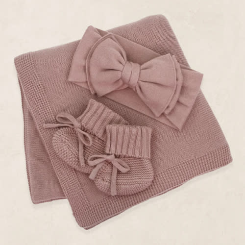 Knit Headband Bundle - Mauve