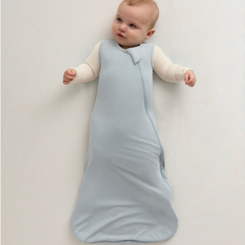 Bamboo Sleep Bag 0.5 TOG in Light Grey