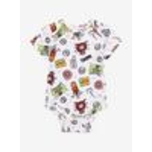 Marvel Avengers Sketch Art Character Portrait Allover Print Infant One-Piece - BoxLunch Exclusive | BoxLunch