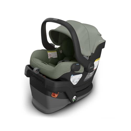 UPPAbaby Mesa V3 Infant Car Seat with Base, Insert & SmartSecure - Evelyn