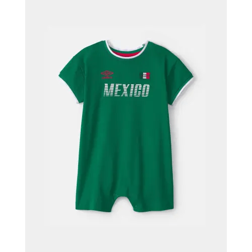 Baby Umbro Mexico Soccer Romper - Green | Carter's