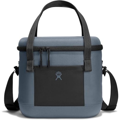 Hydro Flask Cooler Bag - Insulated Portable Soft Cooler - 12 L Capacity in Koala and Black