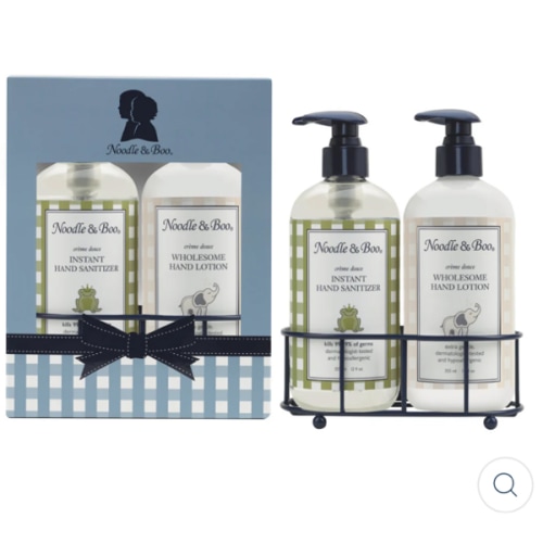 Hand Sanitizer & Lotion Caddy Set – Noodle & Boo