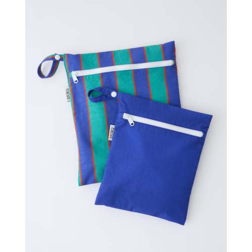 Wet/Dry Bag 2-Piece Set | Stripe - Storq by Kindred Bravely