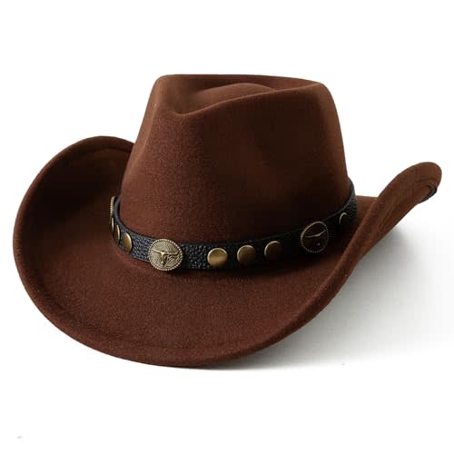 Jastore Baby Boys Girls Cowboy Hat Baby Cowgirl Hats Infant Toddler Hats Western Hats for Kids