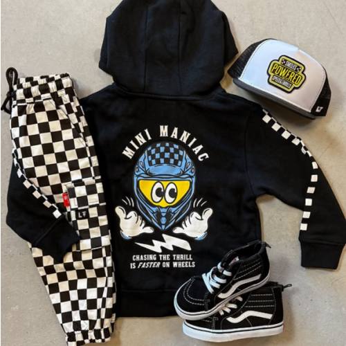 Mini Maniac Zip-Up Hoodie
