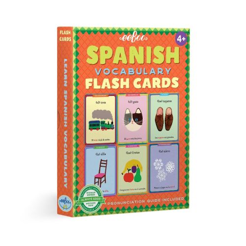 eeBoo: Spanish Vocabulary Flash Cards