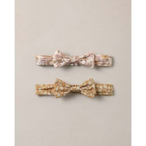 Baby Bow Headband Set Golden Floral, Wildflower