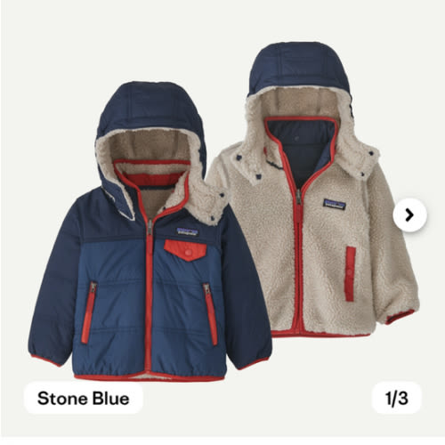 Patagonia Baby Reversible Tribbles Hoody