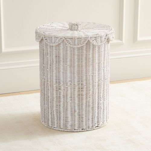 Palmer Scallop Lidded Hamper (16"x22")