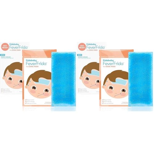 Frida Baby Cool Pads, Fever Patch for Kids, Fever Reducer, Discomfort & Headache Relief, 5 Count