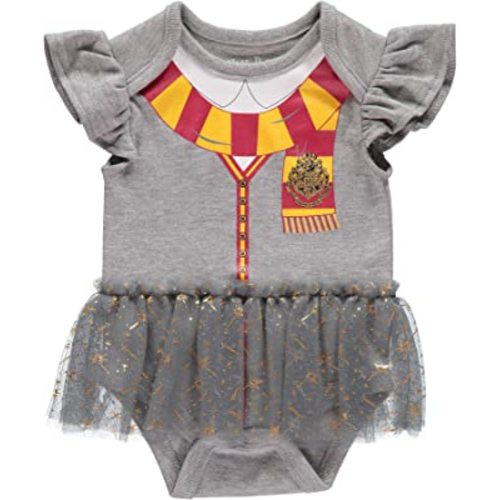 Harry Potter Baby Girl's Creeper Tutu Short Sleeve Baby Bodysuit