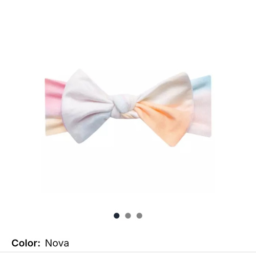 Baby Girls' Copper Pearl Knit Bow Headband | SCHEELS.com
