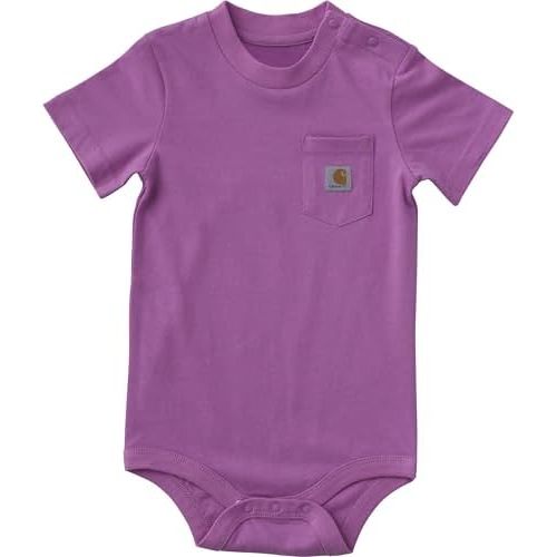 Carhartt unisex-baby Short-Sleeve Bodysuit