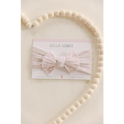 Floral Baby Girl Bow Headband