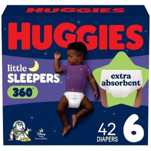 Huggies Little Sleepers 360 Pull On Nighttime Diapers - Size 6 - 42ct