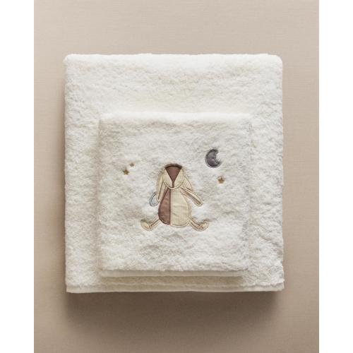 KIDS BUNNY BATH TOWEL | Zara Home United States of America