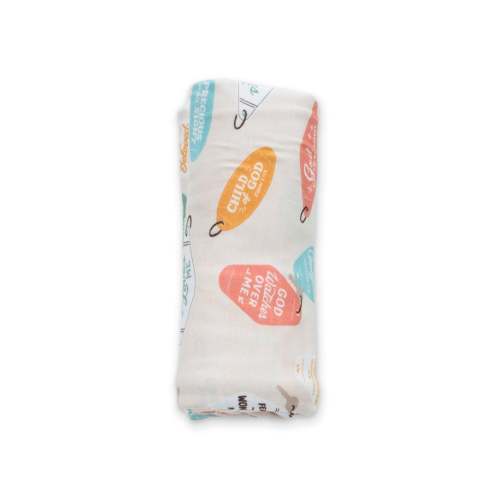 Promises Bamboo Stretchy – Soft & Breathable Newborn Baby Blanket by Ellie Sue