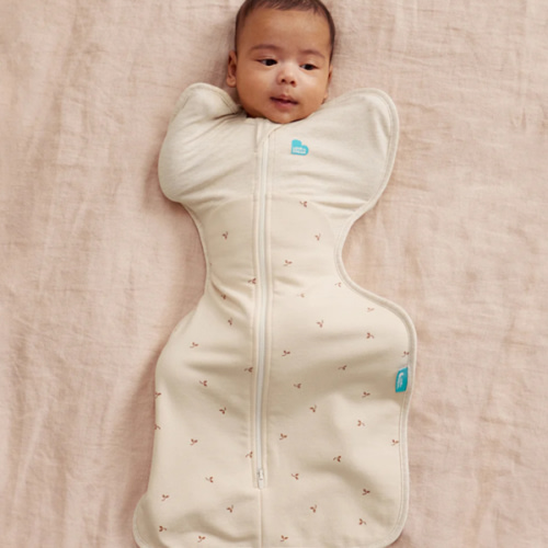 Swaddle Up™ 1.5 TOG Cotton Oatmeal Twigs