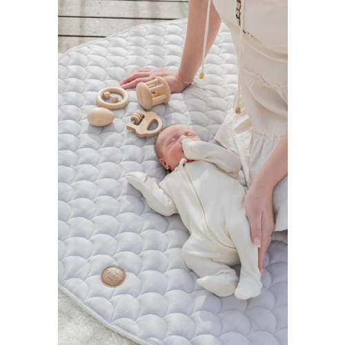 Caspian French Linen Baby Play Mat