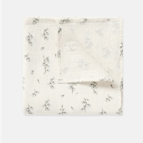 Muslin Swaddle Blanket – Garbo&Friends, Bluebell