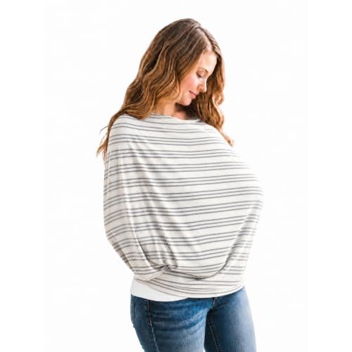 Copper Pearl Nursing Cover for Breastfeeding – Multi-Use Baby Car Seat Cover, Stroller Cover & Breast Feeding Cover Up for Women, Stretchy Breathable High Quality Cover for Boy or Girl, Midtown