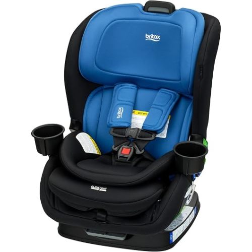 Britax Poplar Convertible Car Seat, 2-in-1 Car Seat with Slim 17-Inch Design, ClickTight Technology, Cobalt Onyx