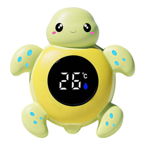 Floating Sea Turtle Digital with LED Display for Baby Bath Pool and Hydrotherapy Smart Water Temperature Toy