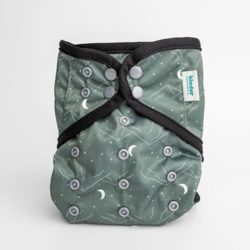 Nature and Outdoors: Wipeable Cloth Diaper Cover, Grows with your Baby