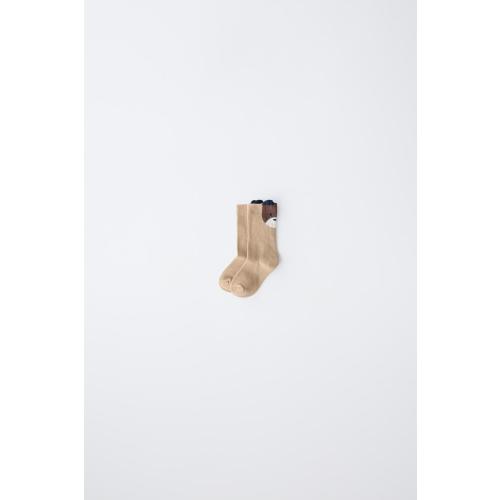 BEAR FACE SOCKS - Sand | ZARA United States