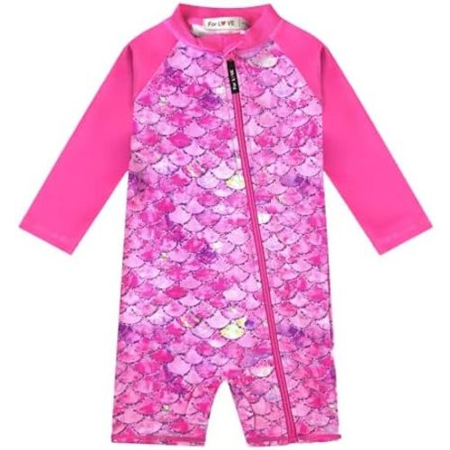 weVSwe Baby UPF 50+ Rash Guard with Zipper 0-3 Years