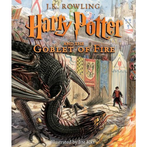 Harry Potter and the Goblet of Fire: The Illustrated Edition (Harry Potter, Book 4) (4)