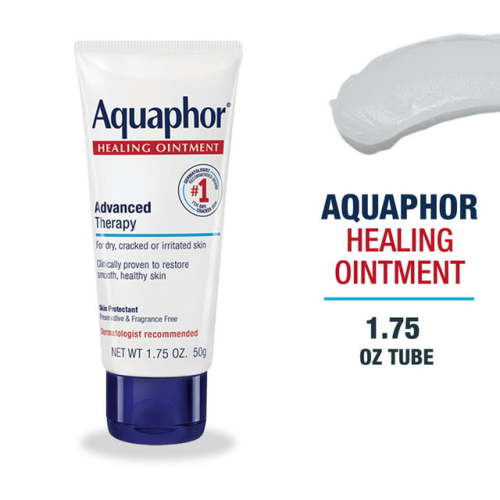 Aquaphor Healing Ointment Skin Protectant For Dry and Cracked Skin, 1.75 oz. Tube