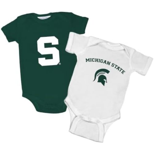 Two Feet Ahead 2 Pack Baby Bodysuit Creeper Newborn Infants Licensed Sizes Newborn 6M 12M 18M