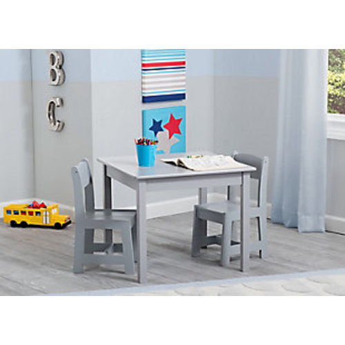 Delta Children Mysize Kids Table And Chair Set (2 Chairs Included)