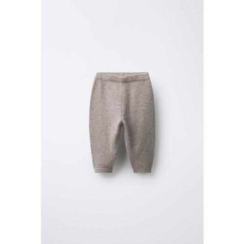 KNIT JOGGING PANTS - Light beige | ZARA United States
