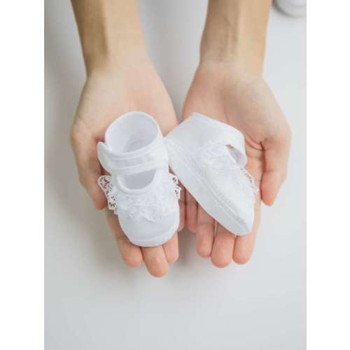 1 Pair Infant Christening Boots, Fashionable & Simple Design | SHEIN USA