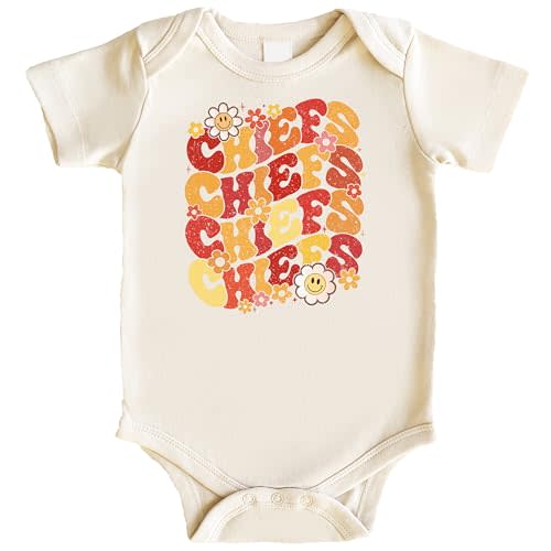 Chiefs School Spirit Shirt for Game Day Apparel for Adults and Kids