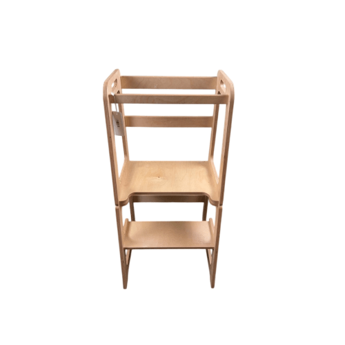 Happy Tower Montessori Kitchen Helper Tower, Natural