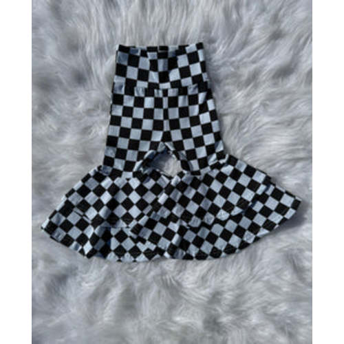 Checkered Double Bell Bottoms – Bella-Breez Boutique