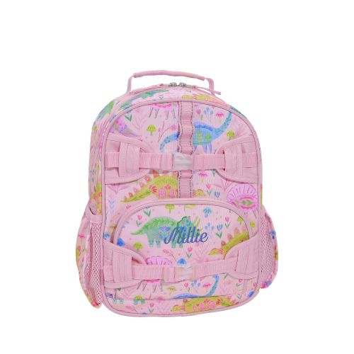Mackenzie Heritage Pink Dinos Backpacks | Pottery Barn Kids
