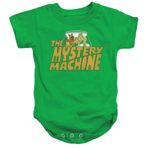 Scooby Doo! Mystery Machine Unisex Infant Snap Suit for Baby (6 Months) Kelly Green
