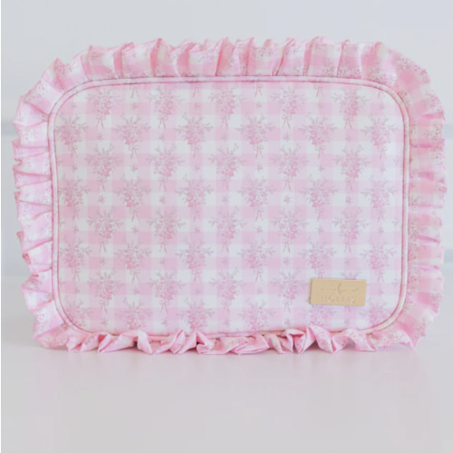 Ruffled Nylon XL Pouch – Hollis